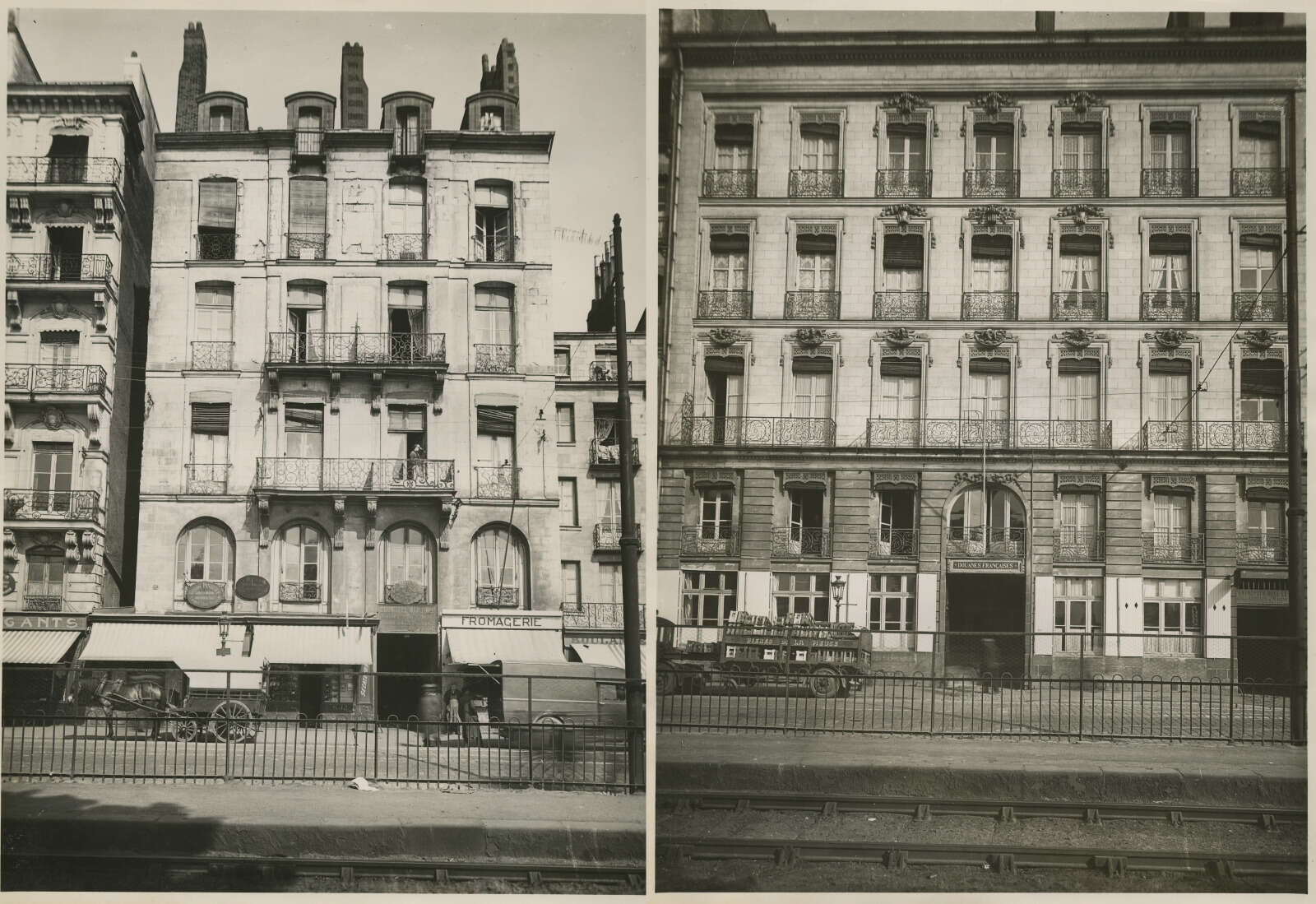 Immeubles du quai de la Fosse et Immeuble n°37 quai de la Fosse