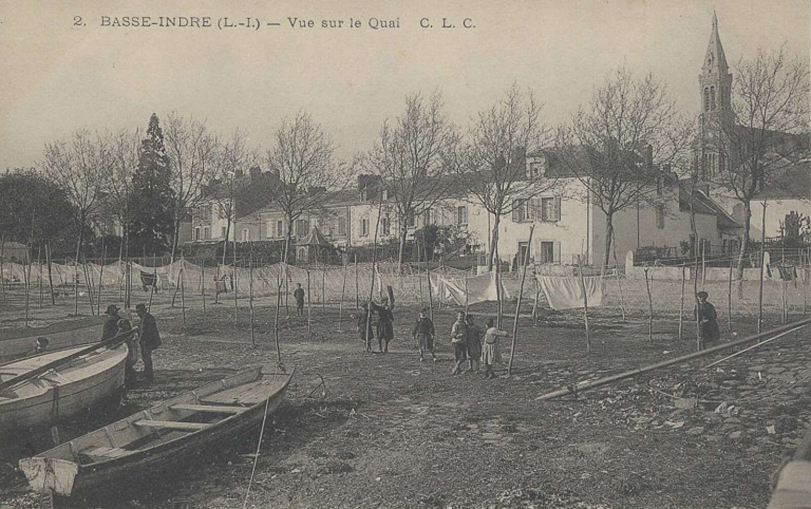 Quai du port de Basse-Indre