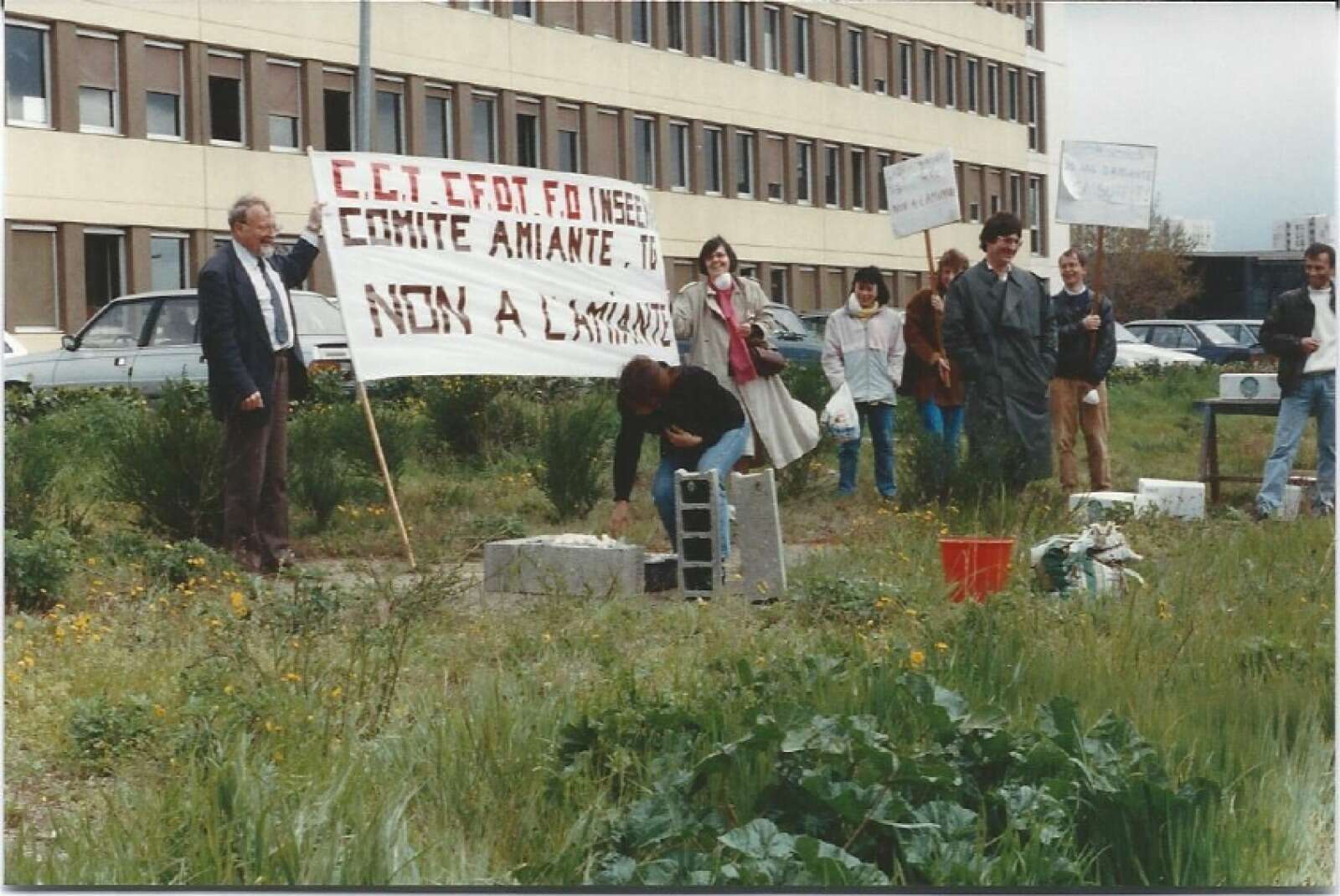 Manifestation contre l’amiante
