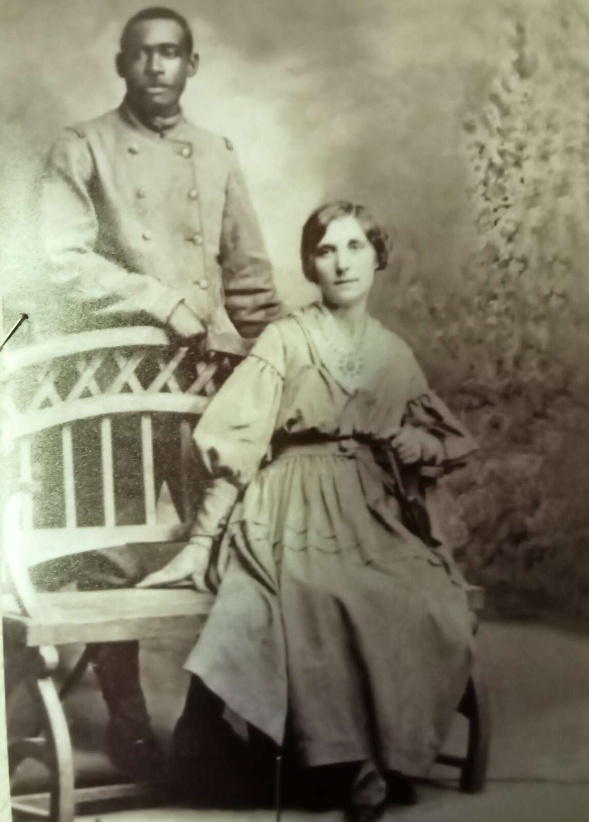 Hortense Tanvet et son mari Eugène