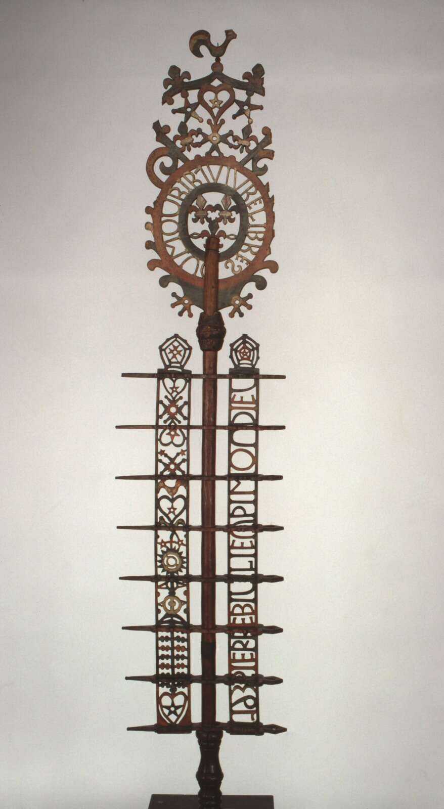 Girouette de bateau, bois sculpté