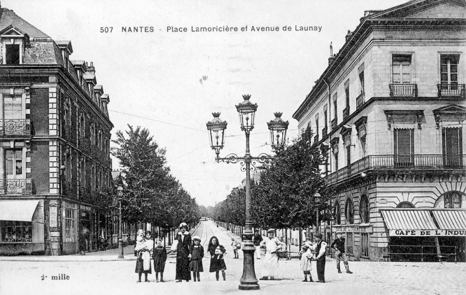 Boulevard de Launay depuis l’actuelle place René-Bouhier