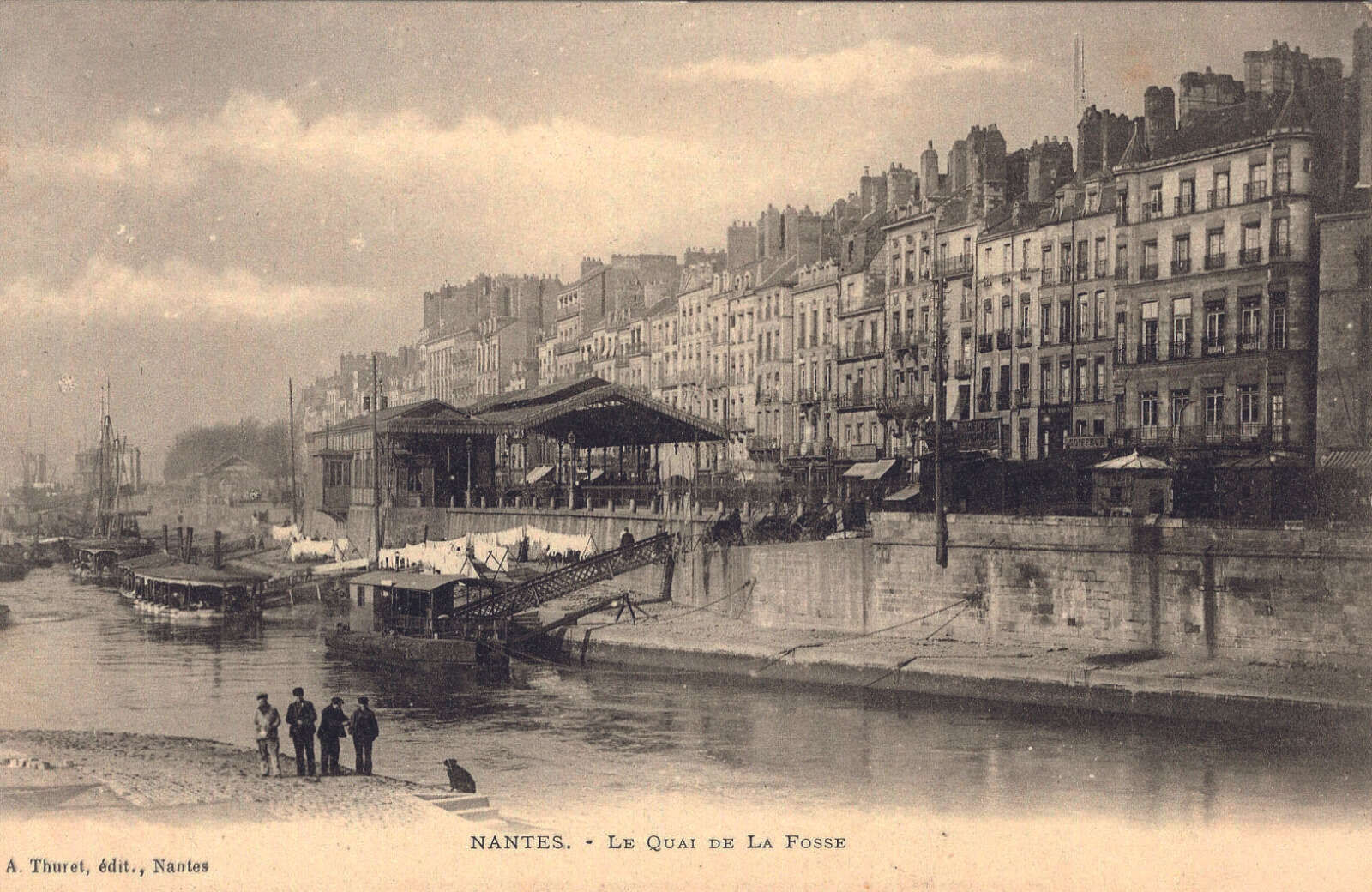 Gare de la Bourse, quai de la Fosse