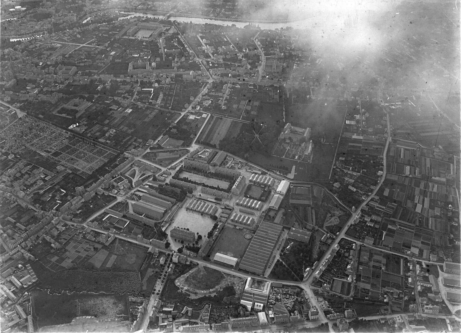 Vue aérienne du quartier Saint-Donatien