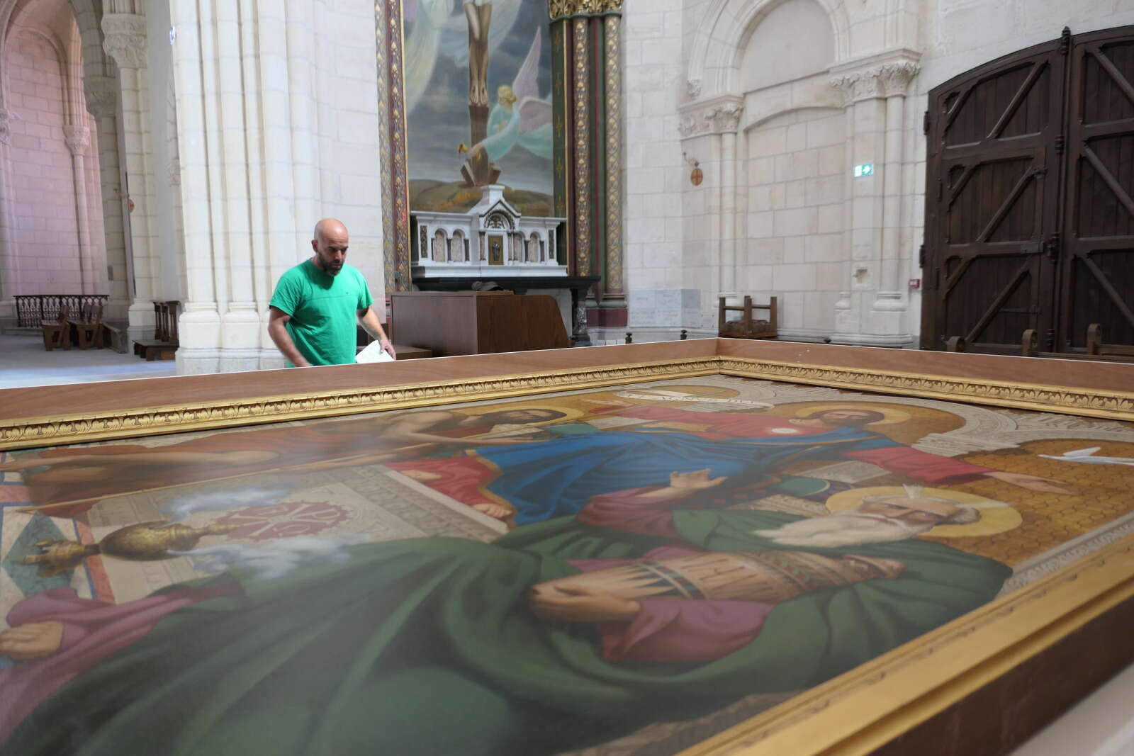 Réacrochage du tableau 