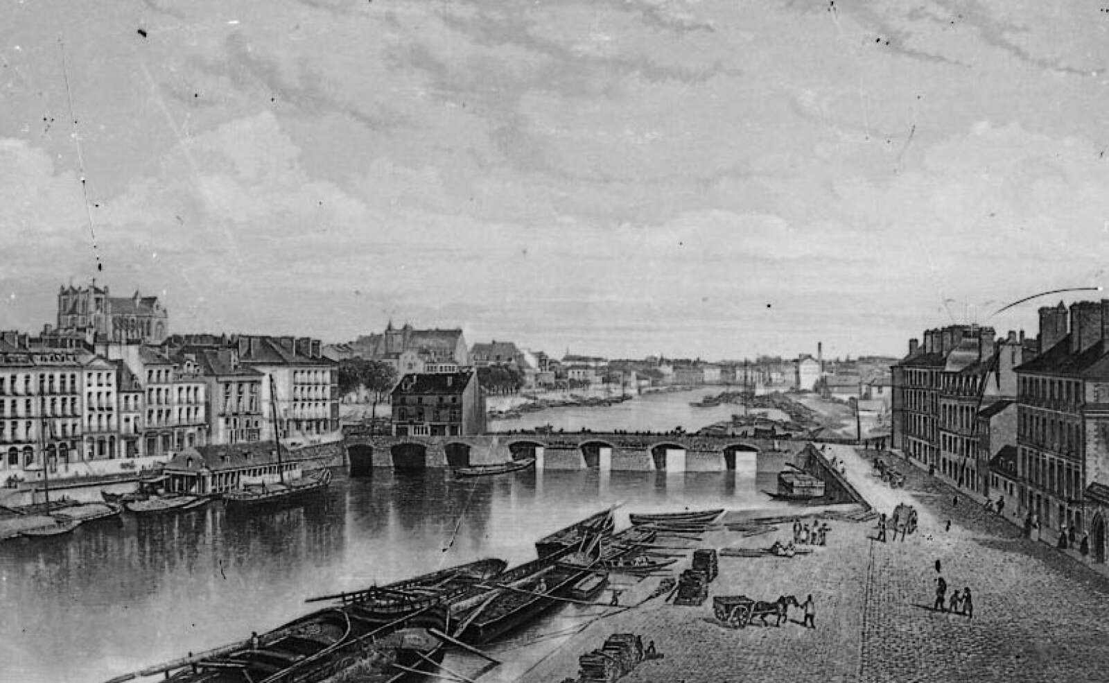 Anciens moulins du pont de la Belle-Croix