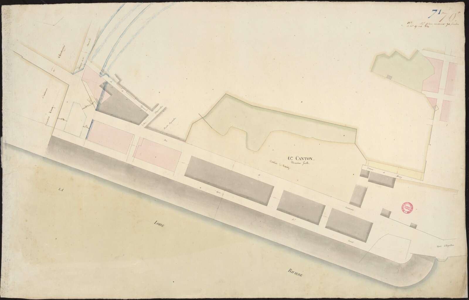 Plan général de la ville de Nantes