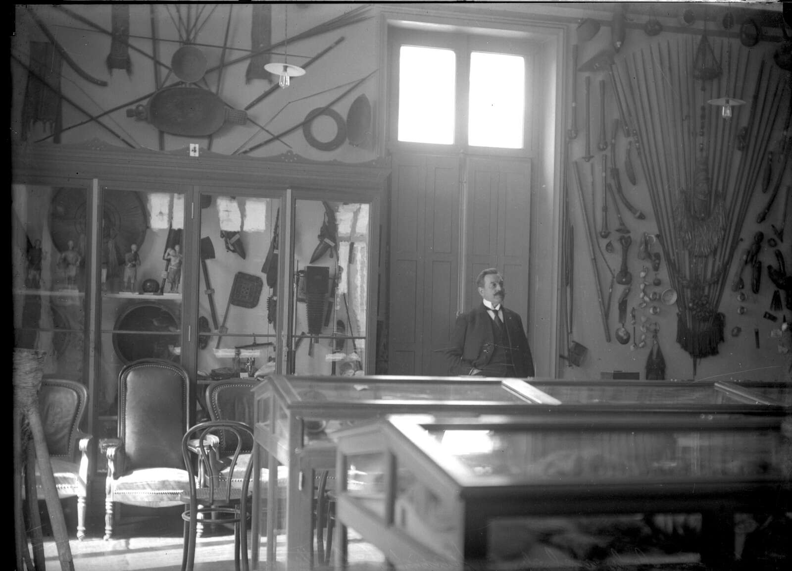 Intérieur du Musée colonial du Grand Blottereau